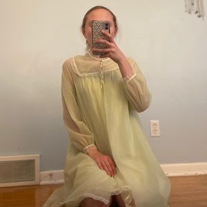 Vintage Vanity Fair Nightgown with Robe